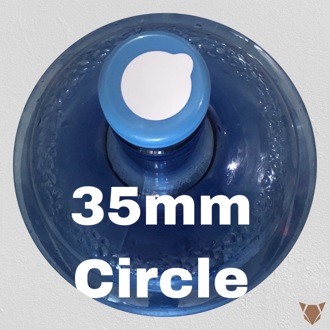 1,440 pcs. Hygienic Sticker for Non-Spill Cap 5 Gallon Water Container