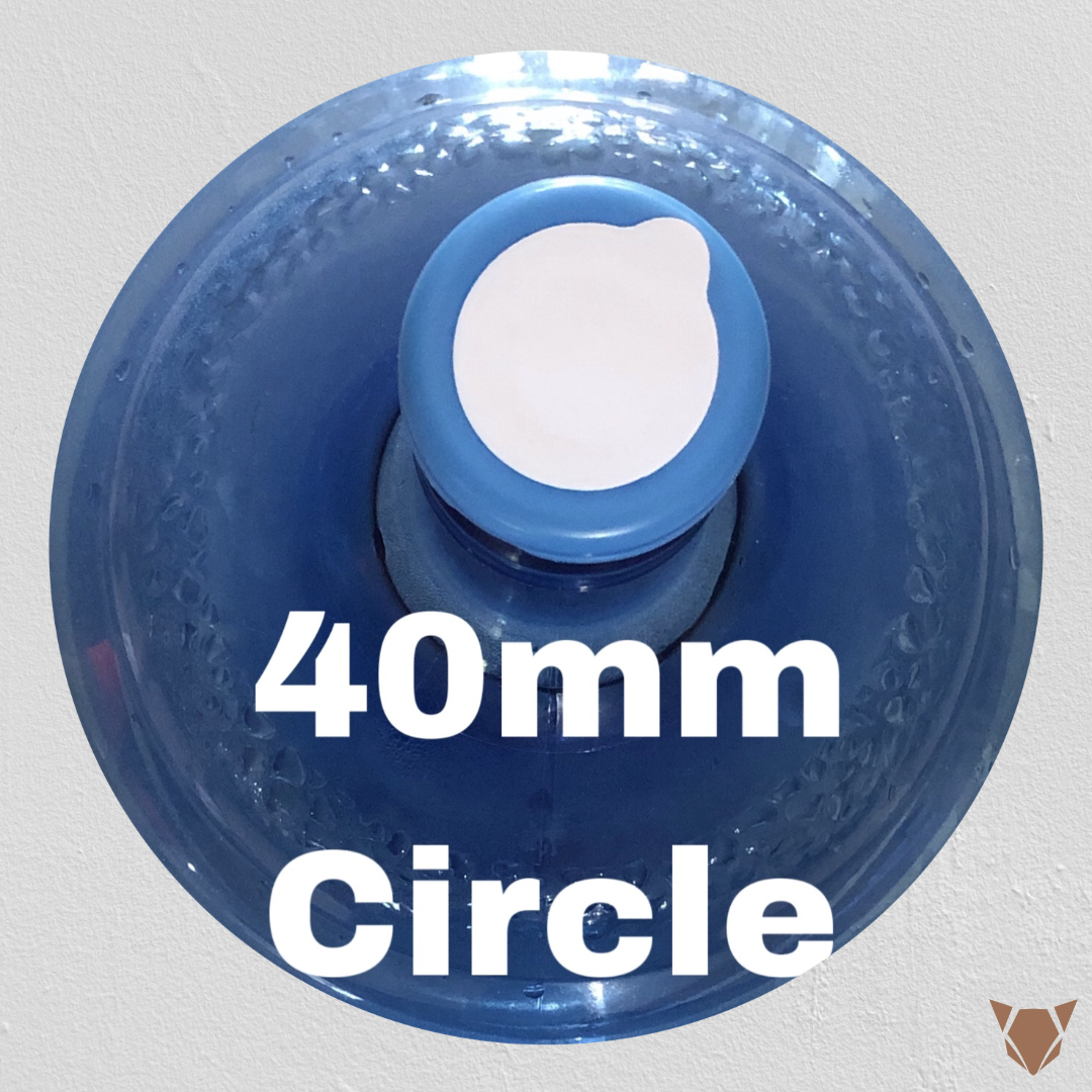 1,440 pcs. Hygienic Sticker for Non-Spill Cap 5 Gallon Water Container