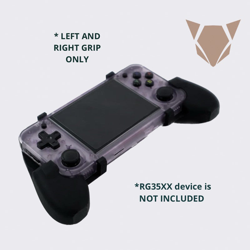 RG35XX-H LEFT AND RIGHT ERGONOMIC GRIP ANBERNIC GAMING CONSOLE GRIP CASE