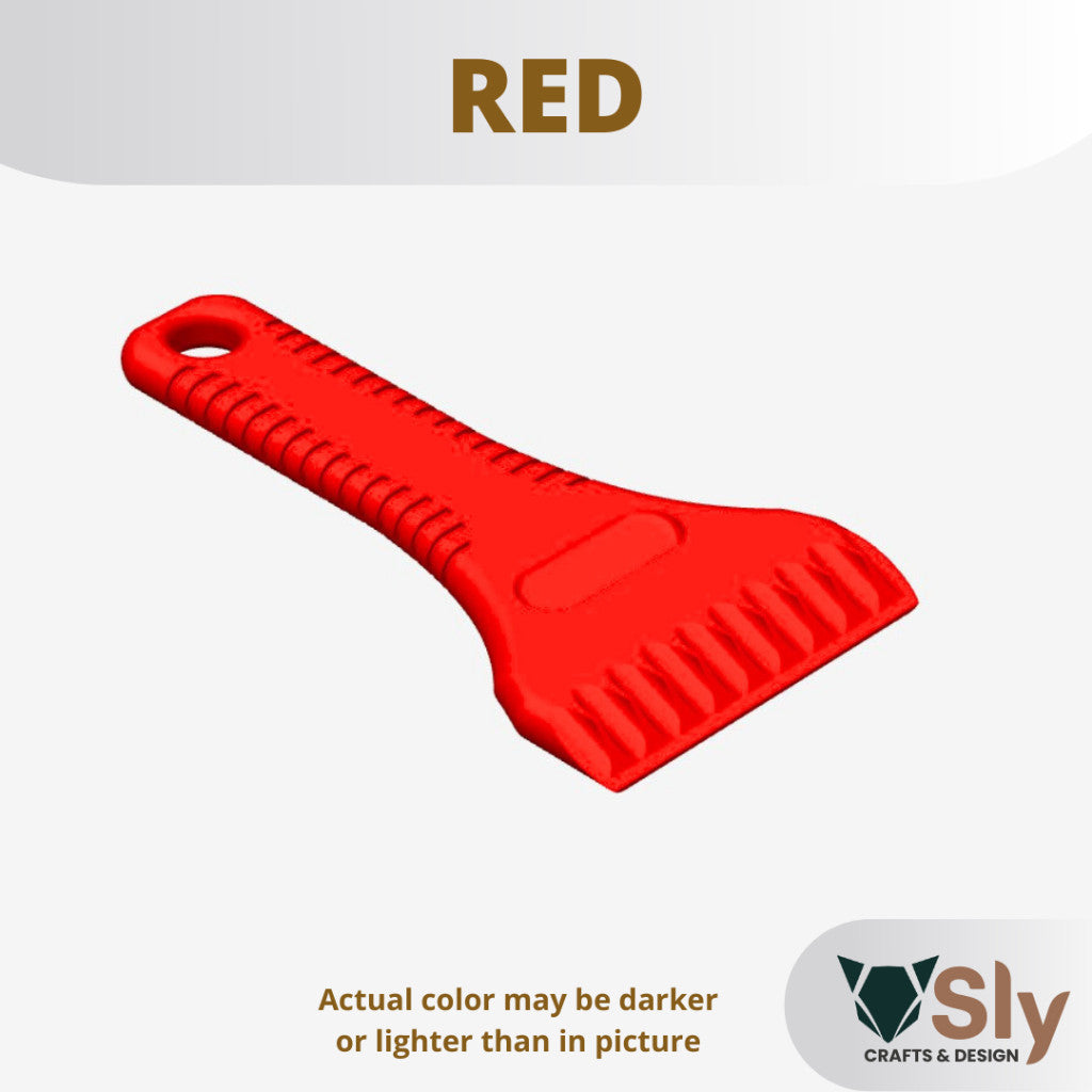 Version 2! Heavy Duty Plastic Ice Scraper for Chest Freezer | Commercial-Grade Tool for Ice Removal