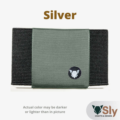 Minimalist Wallet Elastic EDC Front Pocket Card holder Sports for Men & Women