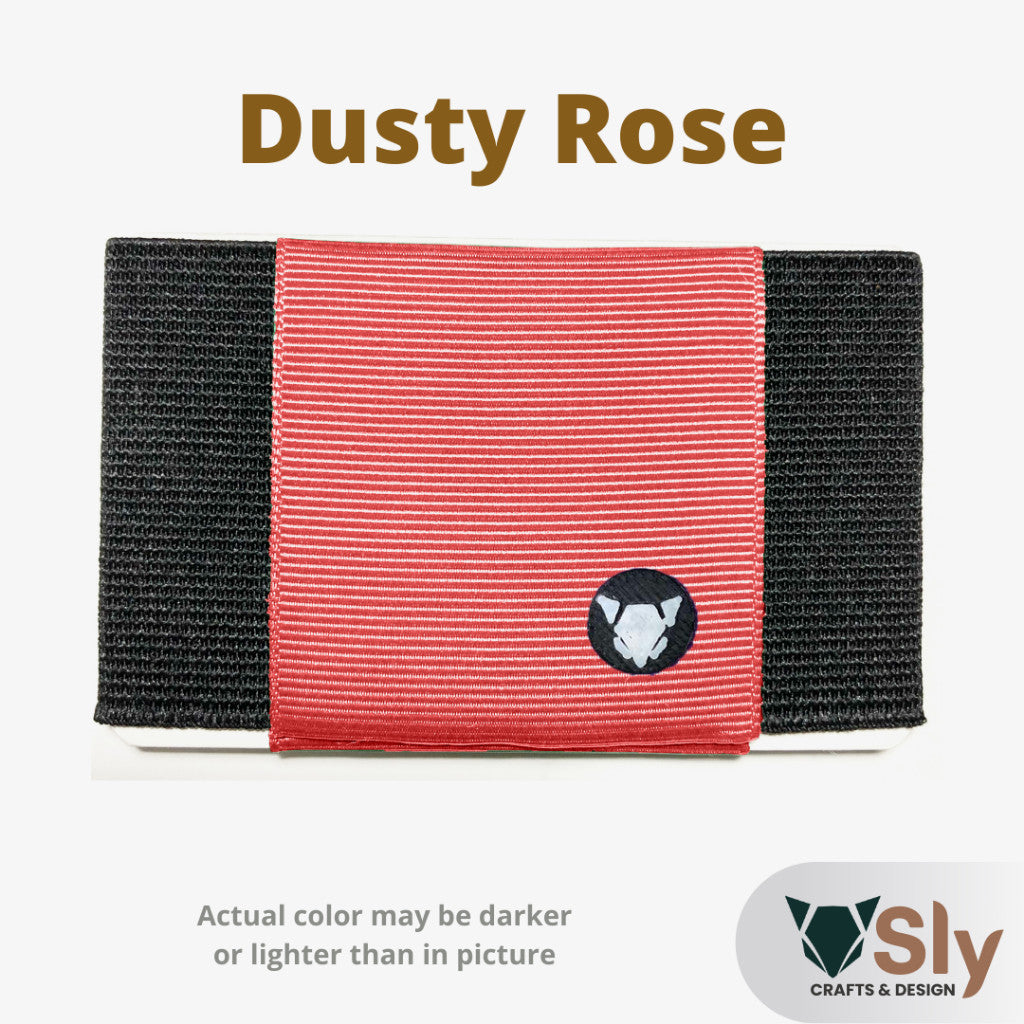 Minimalist Wallet Elastic EDC Front Pocket Card holder Sports for Men & Women