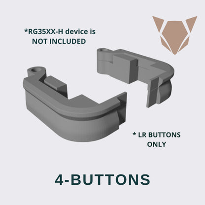 RG35XX-H Stacked LR Shoulder Buttons | Ergonomic Upgrade for Gaming Consoles