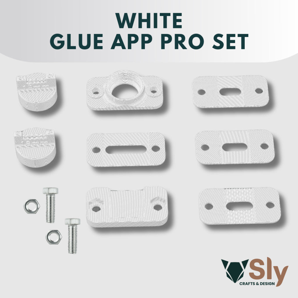 Edge Banding Rugby Glue Adhesive Applicator Set | Manual Tool Kit for Woodworking and Cabinet Edges