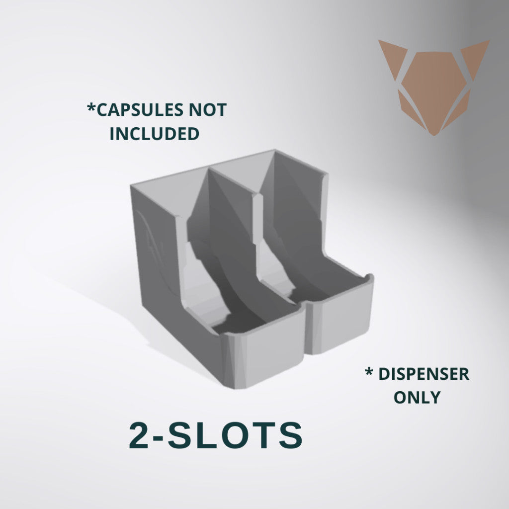 N espresso Capsule Dispenser Holder | Coffee Pod Storage Rack Organizer Stand