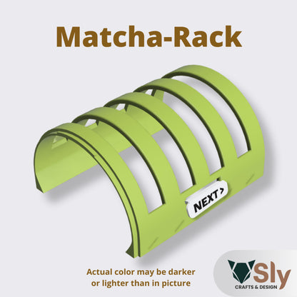 Modular Pickleball Paddle Rack with Next Up Tag | Portable Paddle Holder Organizer
