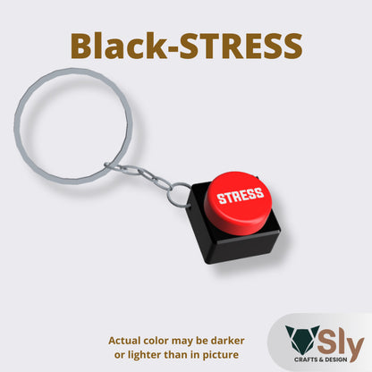 Doomsday Fidget Button Clicker | Stress Relief Desk Toy Tactile Push Button