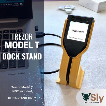 Trezor MODEL T Dock Stand (Trezor Model T not Included)