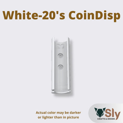 PH Peso Coin Dispenser | Modular Wall or Tabletop Mount Change Organizer