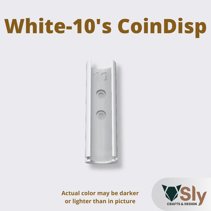 PH Peso Coin Dispenser | Modular Wall or Tabletop Mount Change Organizer