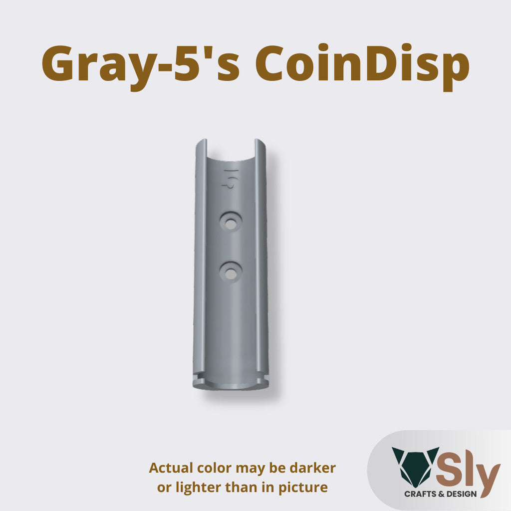 PH Peso Coin Dispenser | Modular Wall or Tabletop Mount Change Organizer