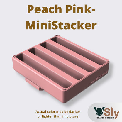 Pickleball Paddle Stacker MINI | Compact Minimalist Paddle Holder Stand